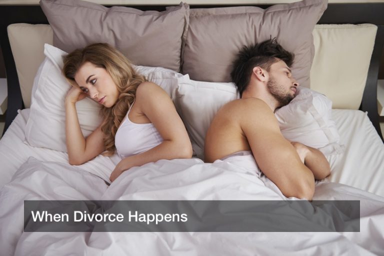 When Divorce Happens