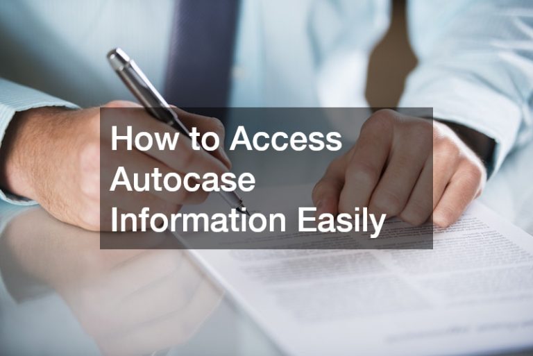How to Access Autocase Information Easily
