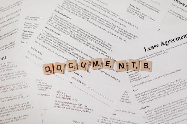 legal documents