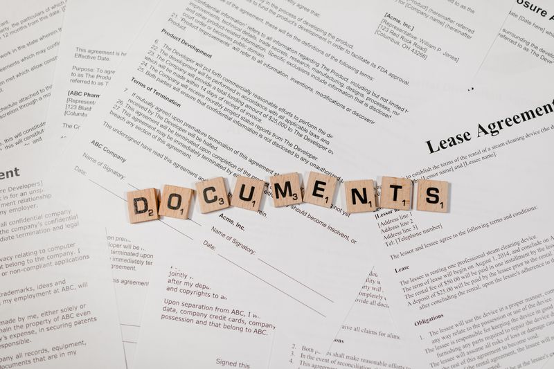 legal documents